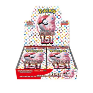 Pokémon 151 booster box japanese