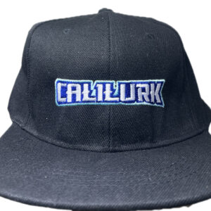 Calilurk embroidered snap back hat